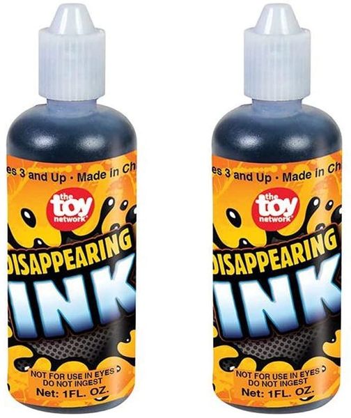 Disappearing Ink (2 Pack) Spy Gadgets and Houdini Escapes