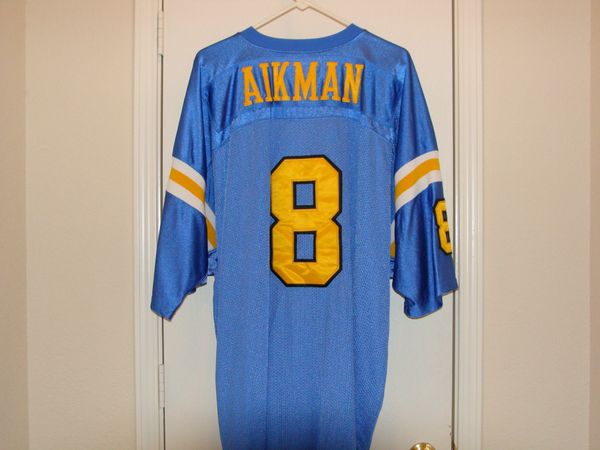 IE Toys - Framed TROY AIKMAN UCLA Blue College Football Jersey. New in  store today.