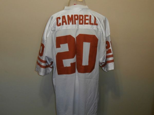 earl campbell white jersey