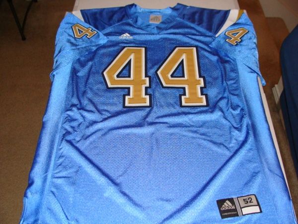 #44 UCLA Bruins NCAA Football Blue Throwback Jersey | Lone Star Throwbacks