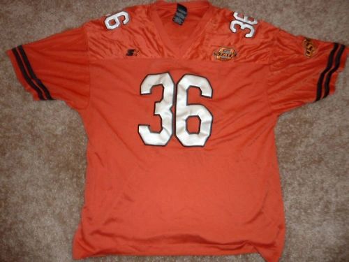 #36 Oklahoma State Cowboys NCAA Football Orange Throwback Team Jersey