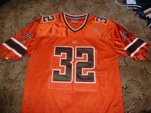 32 Bowling Green Falcons NCAA Football Orange Throwback Team