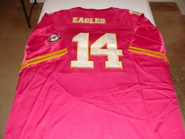 14 Boston College Eagles NCAA Football Red Throwback Team Jersey