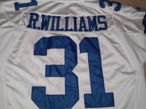 31 ROY WILLIAMS Dallas Cowboys NFL Safety White Throwback Jersey