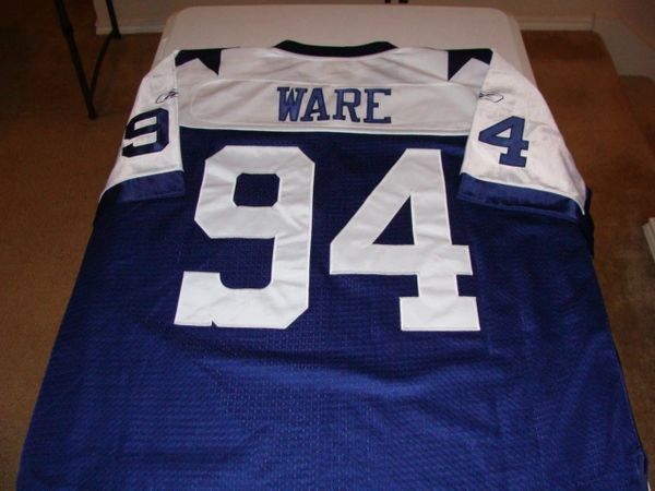 DeMarcus Ware Football Jersey - DeMarcus Ware #94 Dallas Cowboys