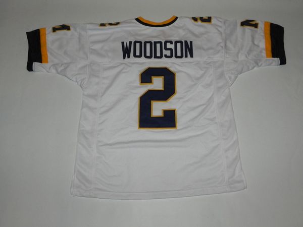 Available] New Wolverines Charles Woodson Jersey #2 White