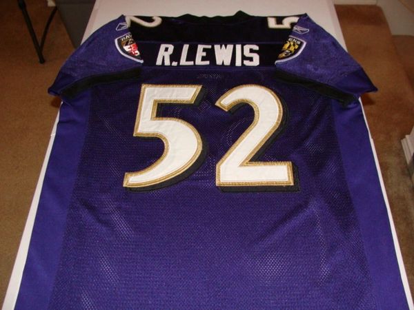 Ray lewis jersey reebok cheap black replica