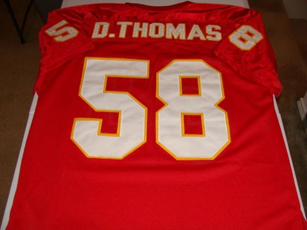 NFL Kansas City Chiefs Derrick Thomas Men’s Medium 40 Vintage Champion  Jersey