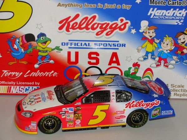 2004 TCO 1/24 #5 Kellogg's USA Olympics Chevy MC Terry Labonte CWC