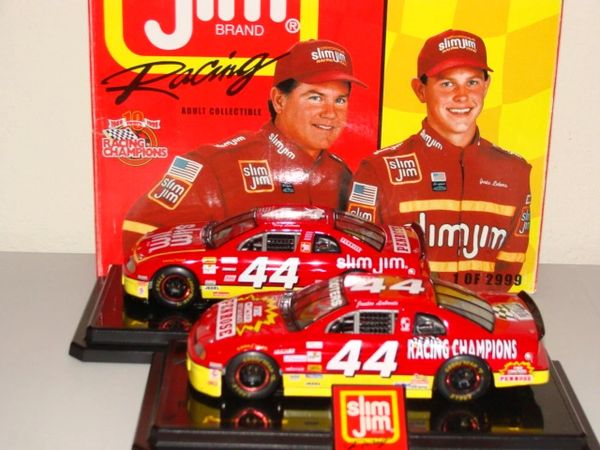 1999 RC 1/24 #44 Slim Jim Racing Chevy MC Terry & Justin Labonte CW 2-Car SET