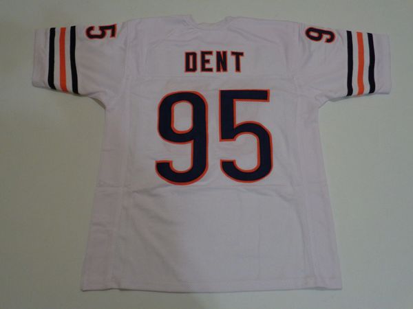 Limited Men's Richard Dent White Jersey - #95 Football Chicago Bears 100th  Season