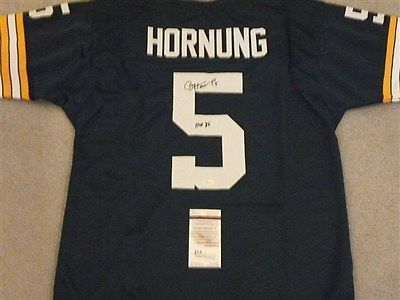 Paul Hornung Green Bay Packers Signed Jersey - Green – All In Autographs