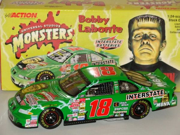 2000 RCCA 1/24 #18 Interstate Batteries "Monsters Frankenstein" Pontiac GP Bobby Labonte CWB