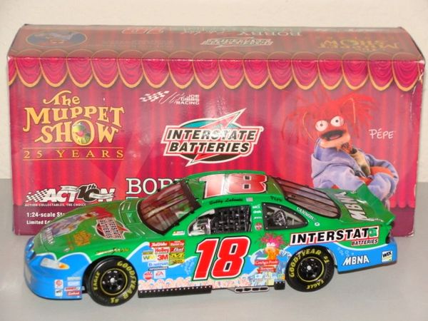 2002 Action 1/24 #18 Interstate Batteries "Muppet Show 25th Anniv" Pontiac GP Bobby Labonte CWC