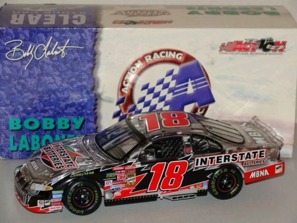 2002 Action 1/24 #18 Interstate Batteries CLEAR Pontiac GP Bobby Labonte CWC