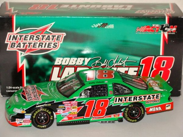 2002 Action 1/24 #18 Interstate Batteries Pontiac GP Bobby Labonte CWC