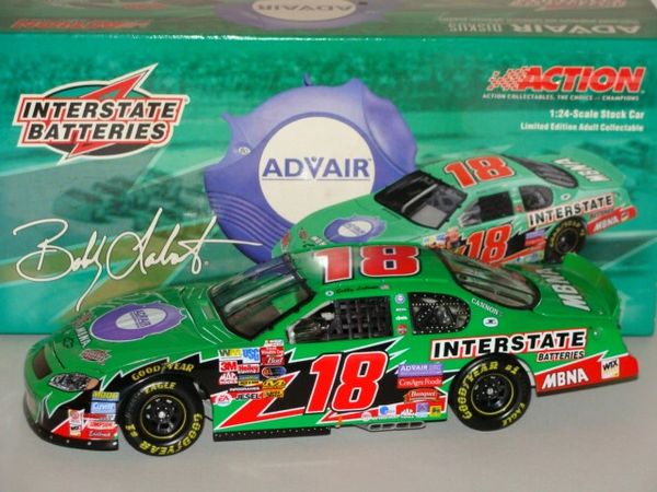 2003 Action 1/24 #18 Interstate Batteries Advair Chevy MC Bobby Labonte CWC