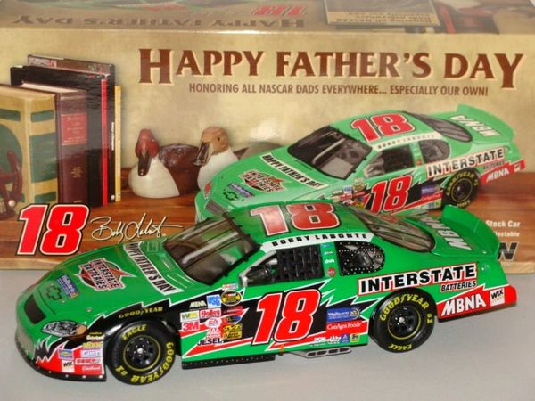 2004 Action GMD 1/24 #18 Interstate Batteries "Happy Fathers Day" Chevy MC Bobby Labonte CWC