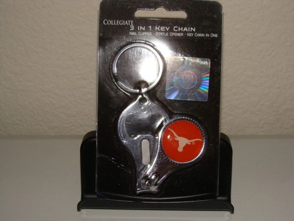 TEXAS Longhorns 3 in 1 Collegiate Key Chain