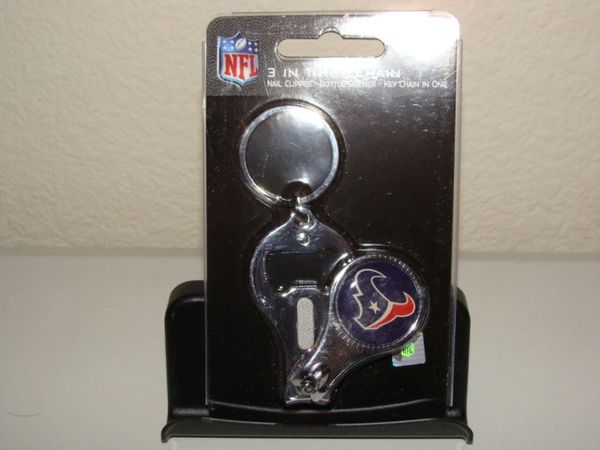 Houston TEXANS 3 in 1 NFL Key Chain