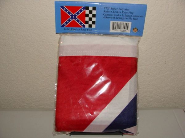Rebel Checker Race Flag 3x5 Foot