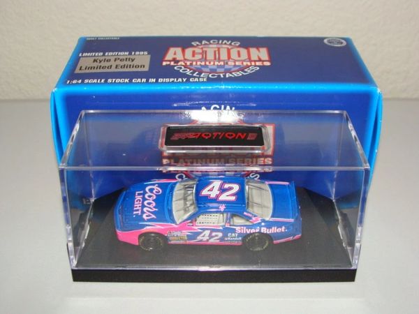 1995 Action 1/64 #42 Coors Light Silver Bullet Pontiac GP Kyle Petty CWC