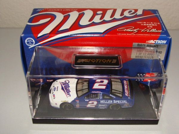 1997 Action 1/64 #2 Miller Special Japan Race Ford Tbird Rusty Wallace CWC
