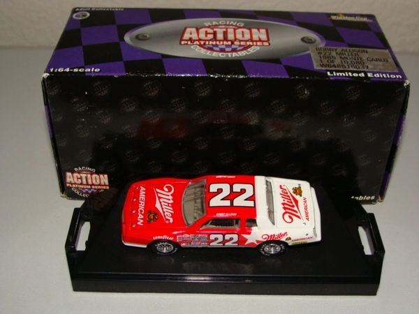 1997 Action 1/64 #22 Miller American 1985 Chevy MC Bobby Allison CWC