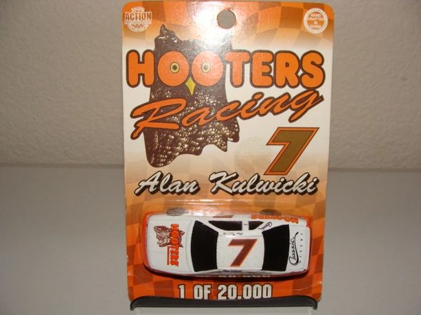 1992 Action 1/64 #7 Hooters Ford Tbird Alan Kulwicki BWC