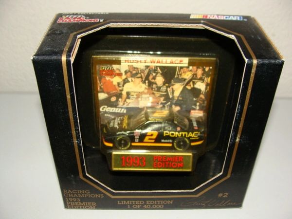 1993 RC Premier 1/64 #2 Pontiac Excitement GP Rusty Wallace CWC