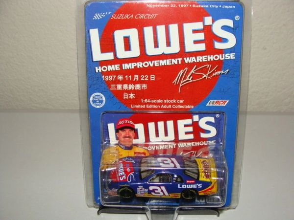 1997 Action 1/64 #31 Lowe's Japan Race Chevy MC Mike Skinner CWC