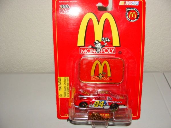 1996 RC Premier 1/64 #94 McDonald's Monopoly Game Ford Tbird Bill Elliott CWC