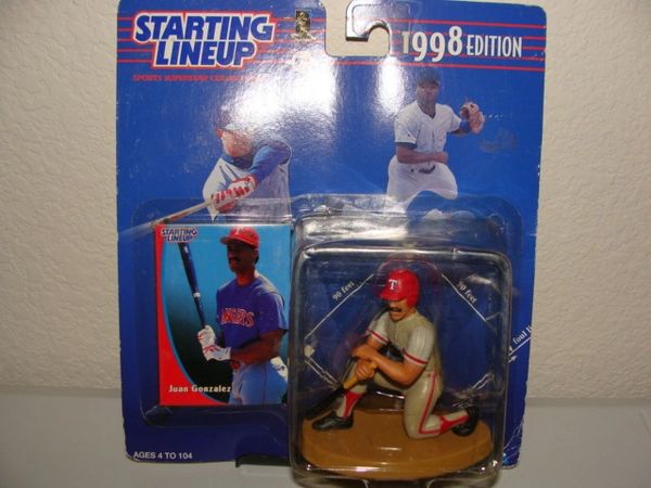 1998 Starting Lineup #19 Juan Gonzalez Texas Rangers MLB Action Figure