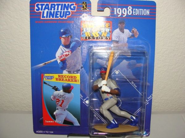 1998 Starting Lineup #21 Sammy Sosa Chicago Cubs MLB Action Figure