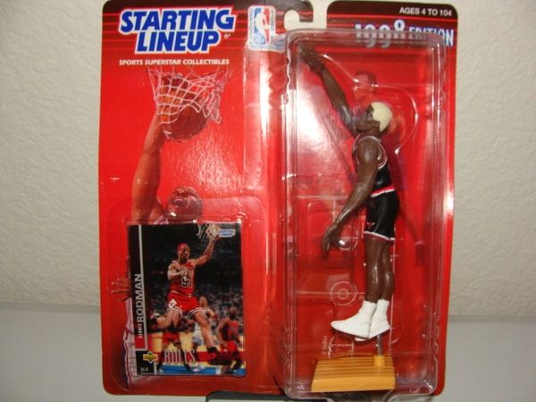1998 Starting Lineup #91 Dennis Rodman Chicago Bulls NBA Action Figure