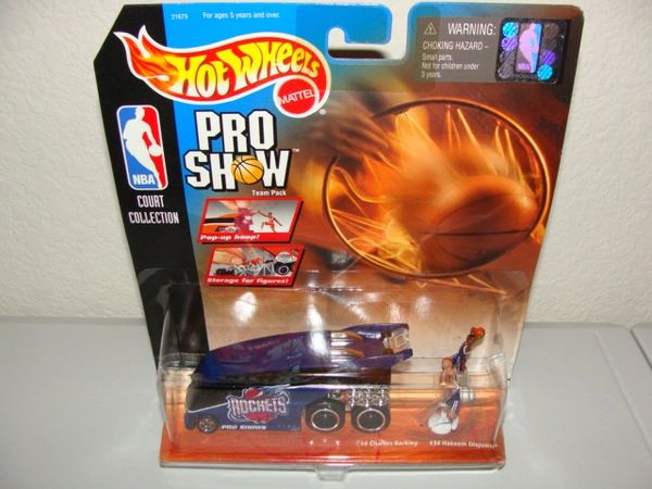 1998 HW NBA Pro Show 1/64 Houston Rockets Team Pack Set