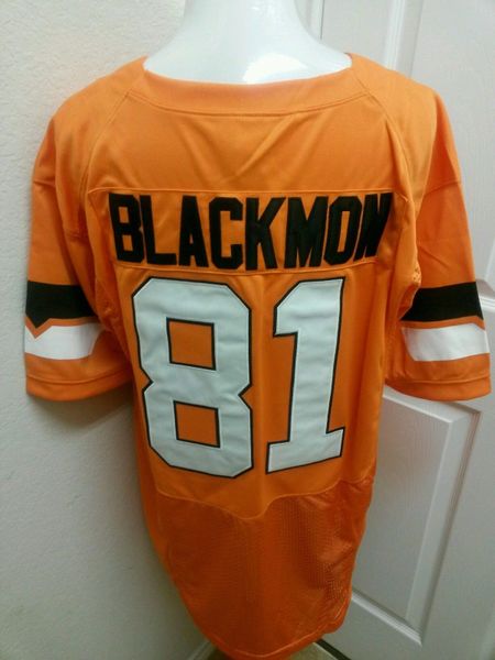 Justin Blackmon Oklahoma State Cowboys #81 Football Jersey - Black