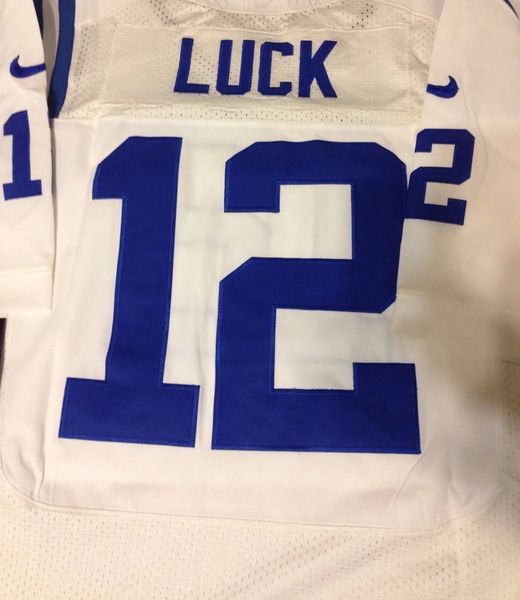 Outerstuff NFL Indianapolis Colts Andrew Luck #12 Boys (8-20) Game Day  Jersey - X-Large (20)