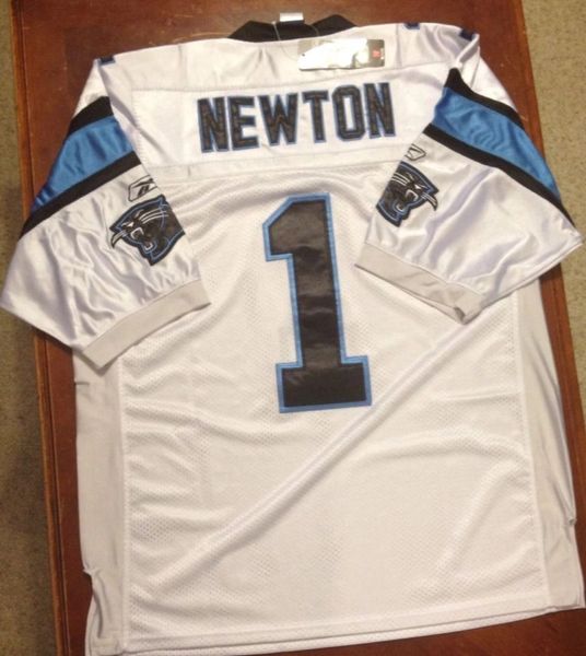 White cam 2024 newton jersey