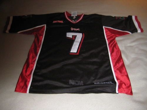 #7 NEBRASKA Corn Huskers NCAA Football Black Mint Throwback Team Jersey