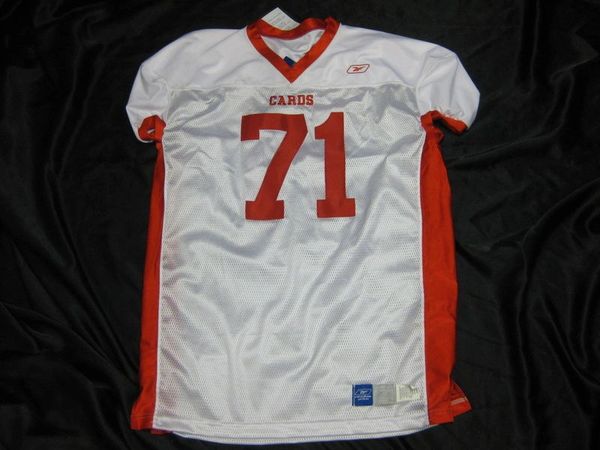 #71 BALL STATE Cardinals NCAA Football White Mint Throwback Jersey