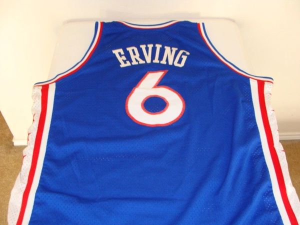 Julius erving outlet sixers jersey