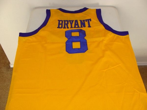 LOS ANGELES LAKERS Kobe Bryant Jersey #8 Throwback Adult