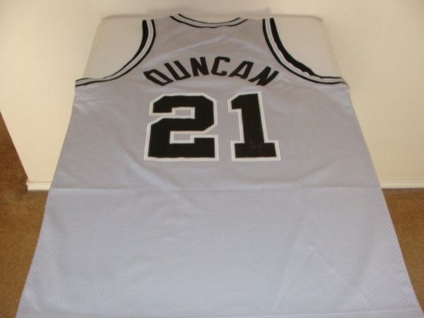 Tim duncan jersey outlet number