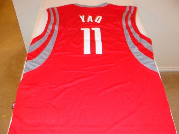 Throwback Yao Ming Houston Rockets Jersey L