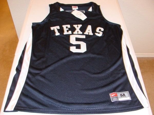 #5 TEXAS Longhorns NCAA Women's Basketball Black Throwback Jersey