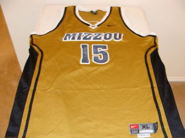 Men's Nike Black Missouri Tigers Replica Basketball Jersey