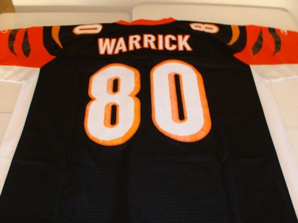 00's Peter Warrick Cincinnati Bengals Reebok NFL Jersey Size XL