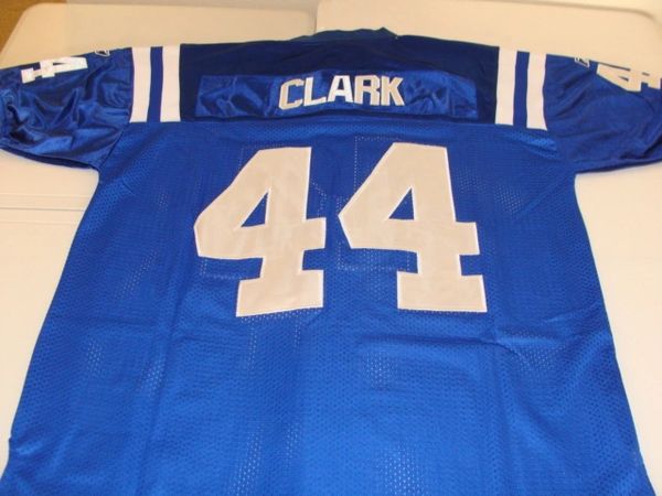 Dallas Clark #44 Indianapolis Colts NFL Reebok Jersey White Stitched Size  50