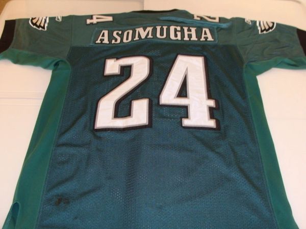 NFL Philadelphia Eagles #24 Nnamdi Asomugha Replica Jersey Size M